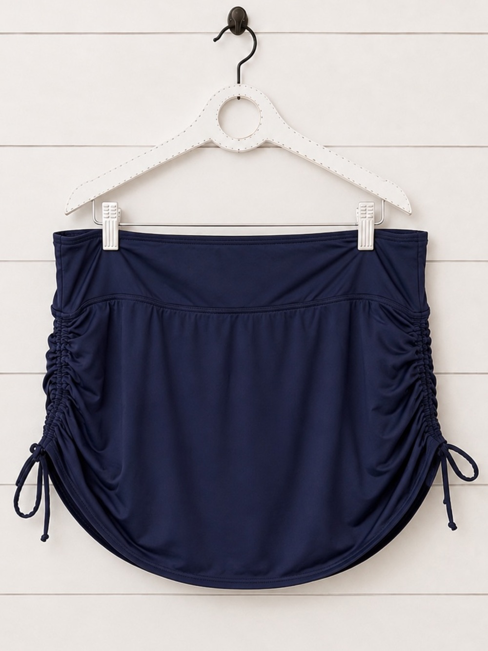 Lands' End Navy Adjustable Swim Skirt